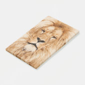 LION PORTRAIT POST-IT® NOTES (Schuin)