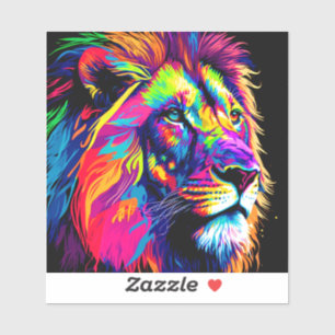 Lion Portrait Sticker