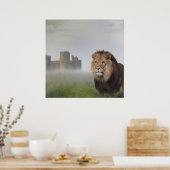 Lion poster (Keuken)