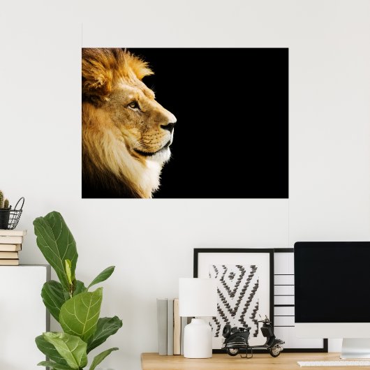 Lion Poster (Thuiskantoor)