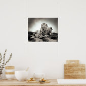 Lion Poster (Keuken)