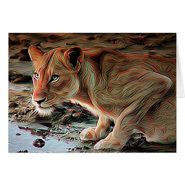 Lion potable (Devant horizontal)