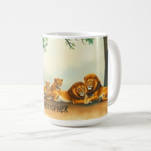Lion Pride Mug (Devant droit)