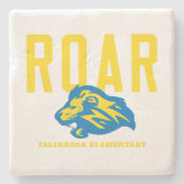 Lion Pride Stenen Onderzetter (Voorkant)