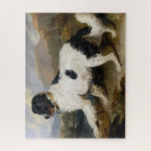 Lion : Puzzle du chien Terre-Neuve (Vertical)