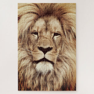 Lion Puzzle Foto Legpuzzel