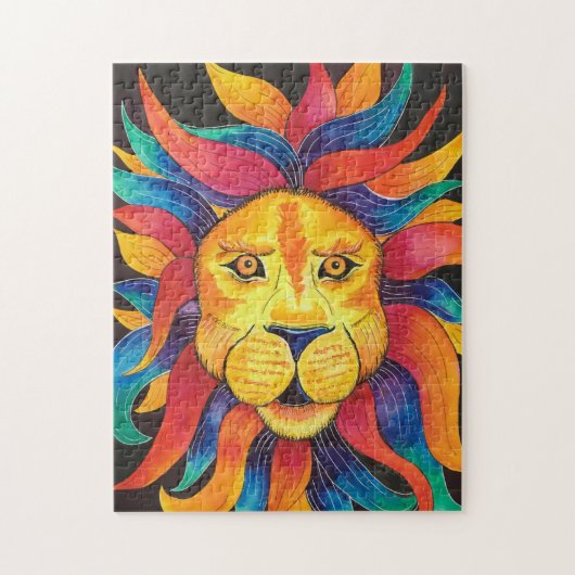 Lion Puzzle Legpuzzel (Verticaal)
