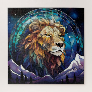Lion Puzzle Legpuzzel