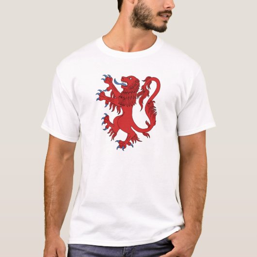 Lion Rampant Gules T-shirt (Voorkant)