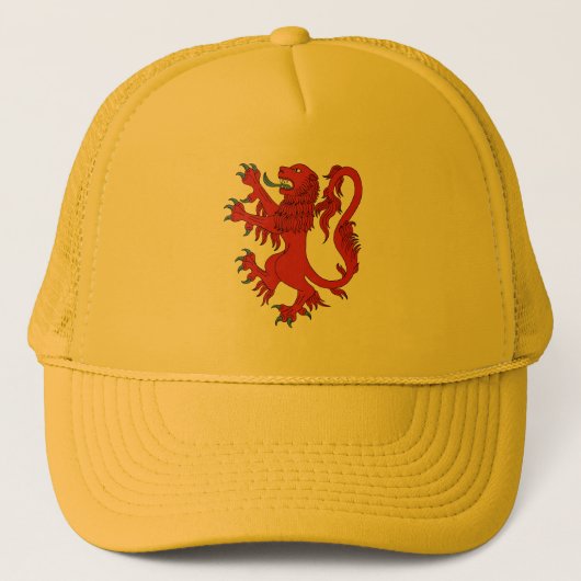 Lion Rampant Gules Trucker Pet (Voorkant)