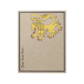 Lion Rampant Notitieblok (Gedraaid)