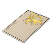 Lion Rampant Notitieblok (Schuin)