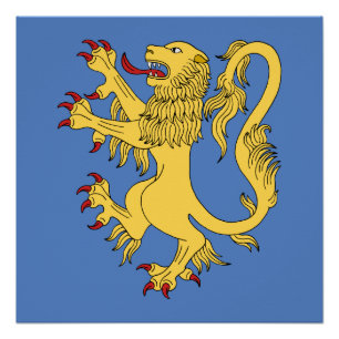 Lion Rampant Perfect Poster