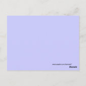 Lion Rampant Renaissance Wedding Briefkaart (Achterkant)