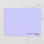 Lion Rampant Renaissance Wedding Briefkaart (Achterkant)