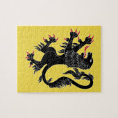 Lion Rampant Sable Legpuzzel (Horizontaal)