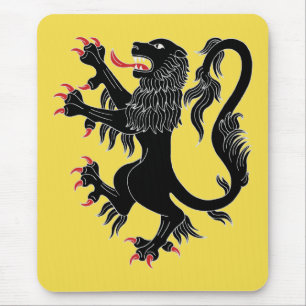 Lion Rampant Sable Muismat