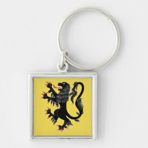 Lion Rampant Sable Sleutelhanger