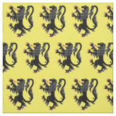 Lion Rampant Sable Stof (Swatch)