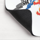 Lion Rampant, Saltiers, cheques Muismat (Hoek)