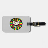 Lion Rastafari Colored Mane Bagagelabel (Voorkant horizontaal)