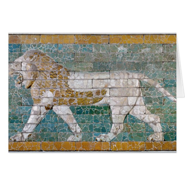 Lion représentant Ishtar (Devant horizontal)