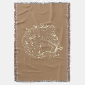 Lion Roar jeter la couverture (devant Vertical)