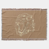 Lion Roar jeter la couverture (Devant)