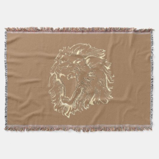 Lion Roar jeter la couverture (Devant)