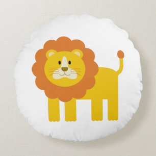 Lion Rond Kussen