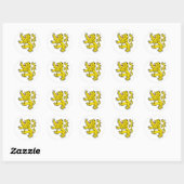 Lion Ronde Sticker (Vel)