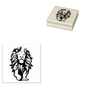 LION 	RUBBERSTEMPEL (Gestempeld)