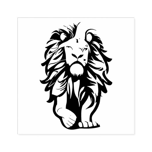 LION RUBBERSTEMPEL (Afrduk)