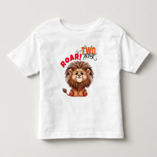Lion Safari Twee Wilde T-shirts