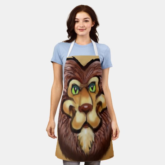 Lion Schort (Gedragen)