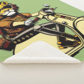 Lion Sherpa Blanket Sherpa Deken (3/4)