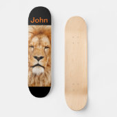 Lion Skateboard personnalisable (Recto)