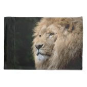 Lion Sleep Home Personaliseer de bestemming Kussensloop (Achterkant)