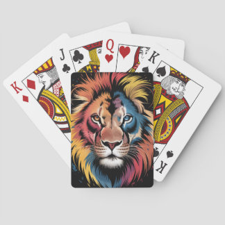 Lion Spiral Notitieboeken Pokerkaarten