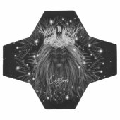 Lion Starlight avec monogramme de couronne (Plat)