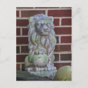 Lion Statue Briefkaart