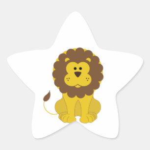 Lion Ster Sticker