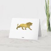 LION STORY FEESTDAGEN KAART (Achterkant)