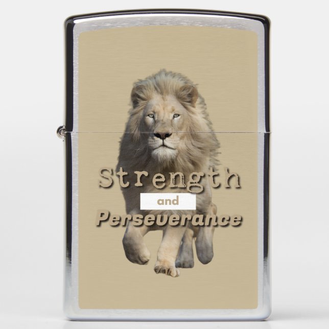 Lion, Strength and Perseverance! (Voorkant)