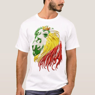 LION STYLE JAMAICAN KING T-SHIRT