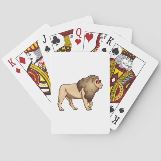 Lion Sunbril Pokerkaarten (Achterkant)