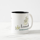 Lion sur la tasse de vélo (Devant droit)