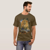 LION SUR LE T-shirt JOB (Devant entier)