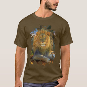 LION SUR LE T-shirt JOB