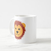 Lion sur Mug (Devant gauche)
